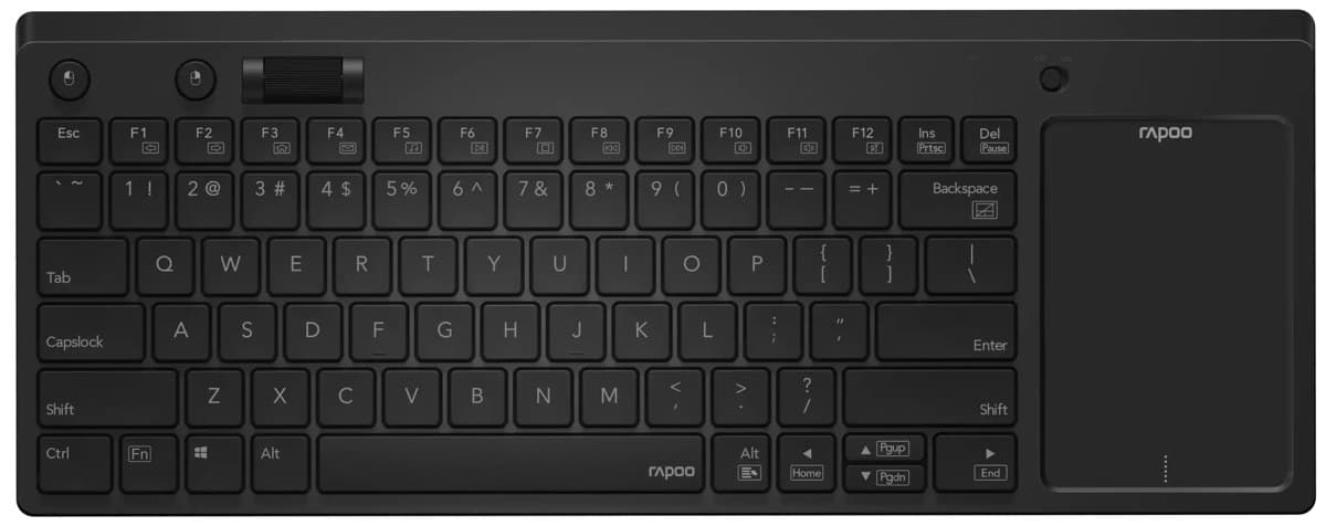 Rapoo Rapoo Wireless Keyboard with Touchpad K2800